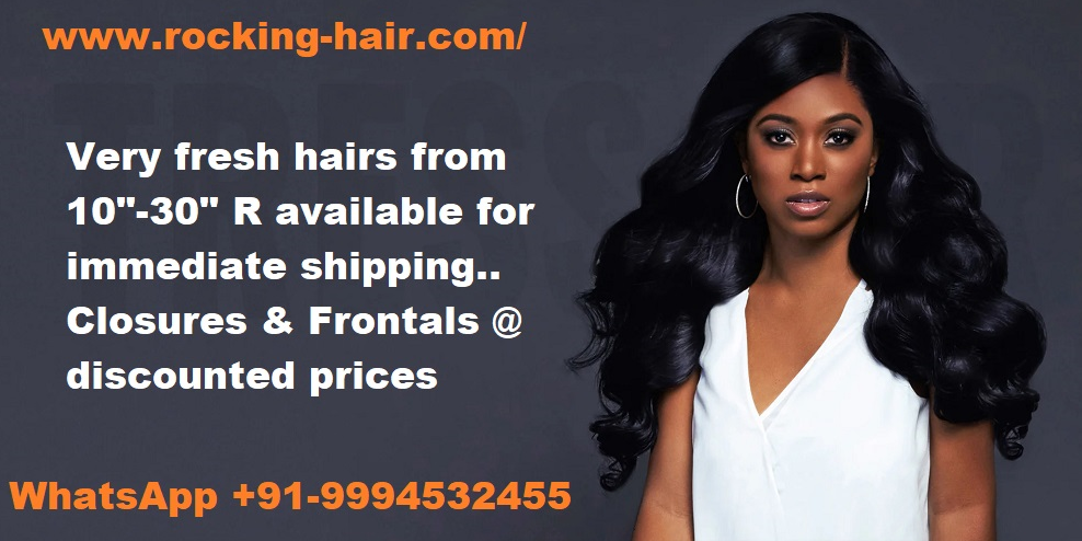 Shop Fresh Hairs, Closures, and Frontals at Rocking Hair